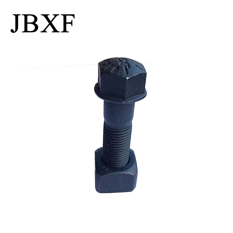 Strength Track Bolts Nuts With Black Oxide Finish Grade 10.9-12.9 Tensile Strength 800-1000MPa