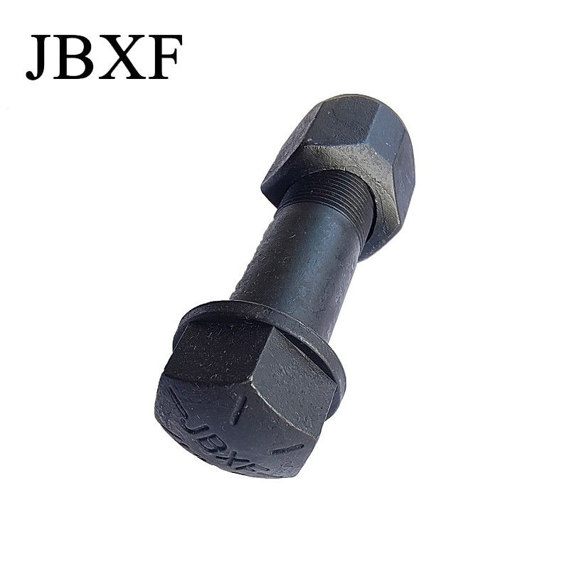 Carbon Steel CAT345 Hex Segment Bolt  Black Oxide Finish M12-M30 Size
