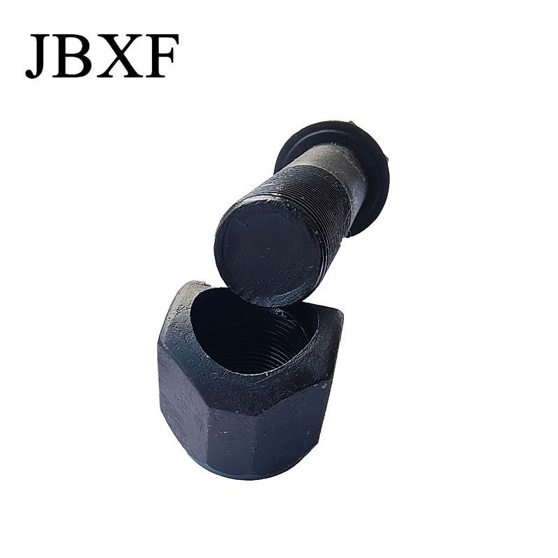 Grade 10.9-12.9 Heavy Machinery Segment Bolt Black Oxide Hexagon Track Bolts With Minimum 1200Nm Torque