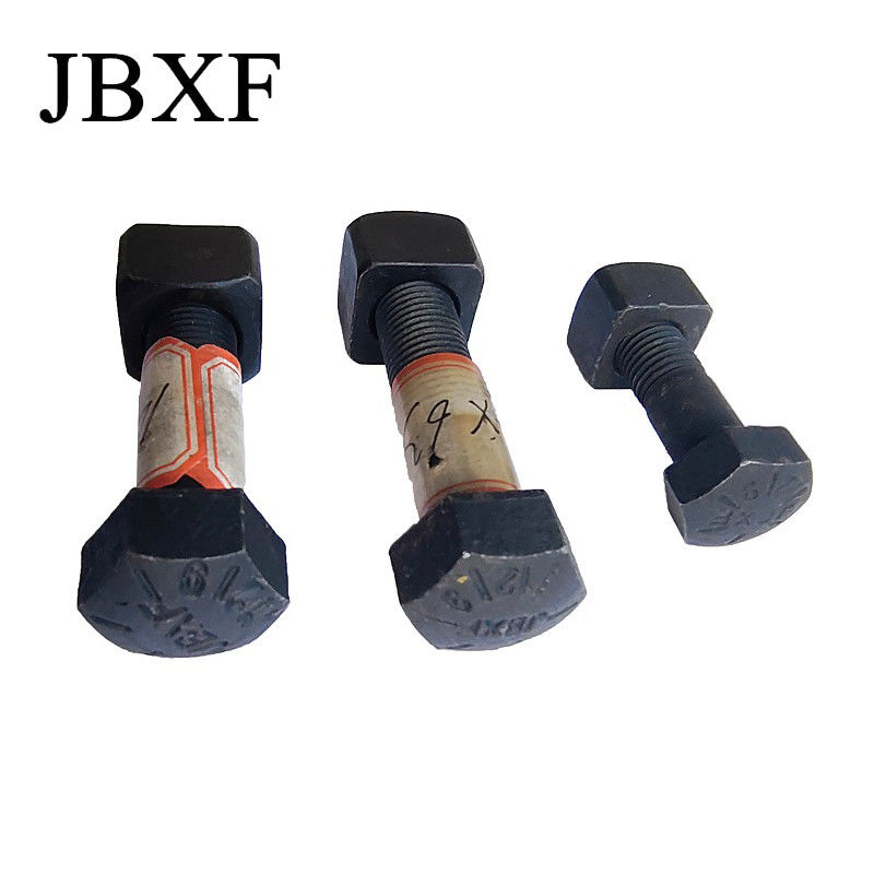 Track Shoe Bolt And Nut M18 EX200-1 Chain Bolt For Heavy Duty Volvo Caterpillar Komatsu Hyundai XCMG Kubota Sany Hitachi JCB Doosan Compatible