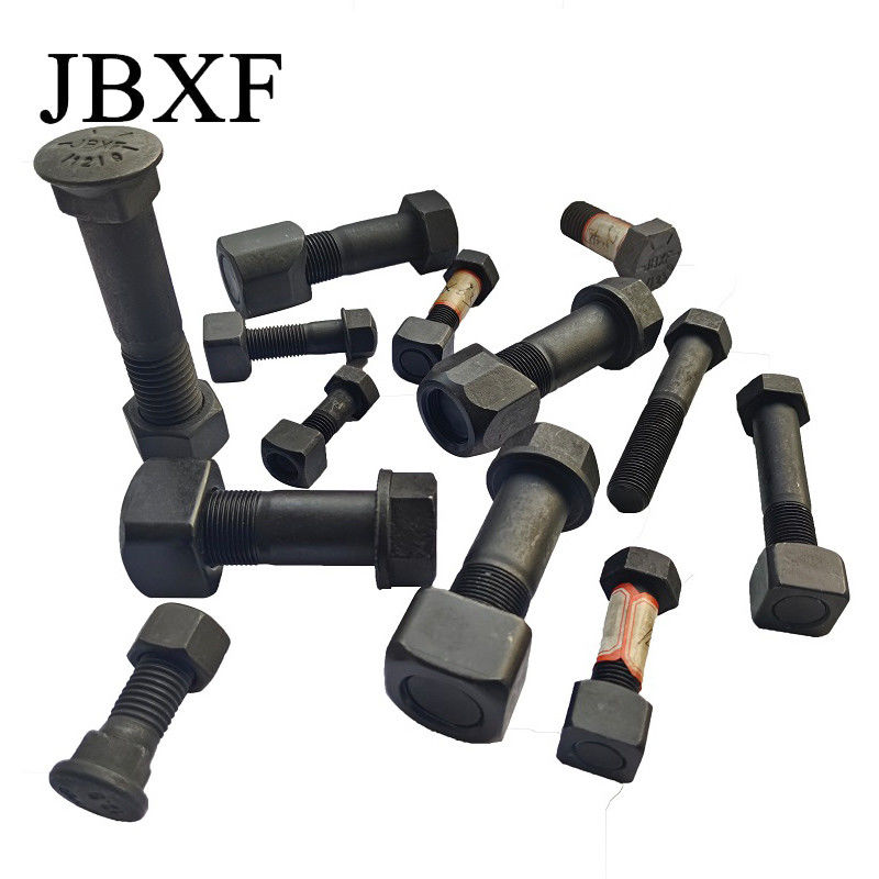 Excavator Bolts And Nuts For Volvo EC140LCM EC150 135-32-11211 79039445 Track Chain Shoe Bolts And Nuts