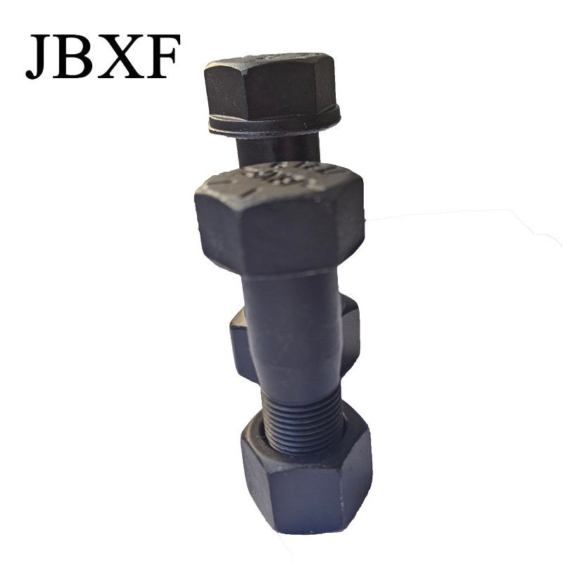 JBXF12.9 Excavator And Bulldozer Sprocket Segment Bolt Nut Hexagon Track Bolt And Nut
