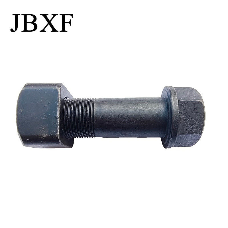 Volvo Komatsu Caterpillar XCMG Compatible Track Shoe Bolts For Excavator / Bulldozer Undercarriage