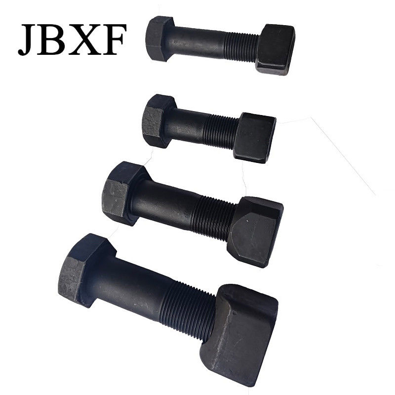 Excavator 12.9 Hex 40cr Material Hard  Track Shoe Bolts Excavator Track Pad Bolt