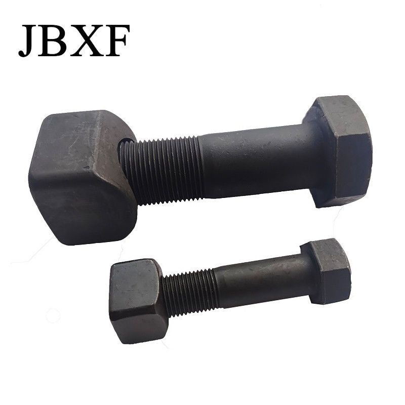 M12/14/16/20 Excavator Steel Bolts And Nuts For Track Shoe Track Roller Sprocket And Segment