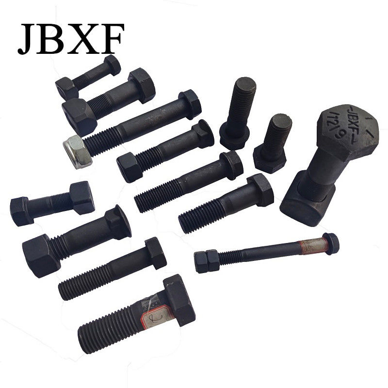 10.9-12.9 High Hardness Track Bolt And Nut For Track Shoe 40Cr Material