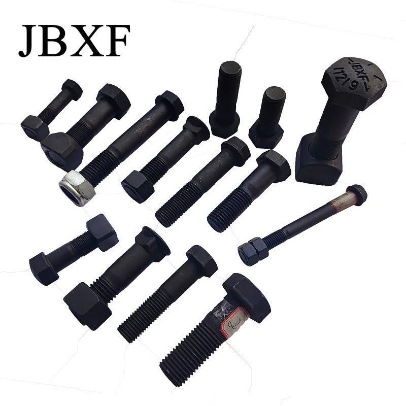10.9-12.9 High Hardness Track Bolt And Nut For Track Shoe 40Cr Material