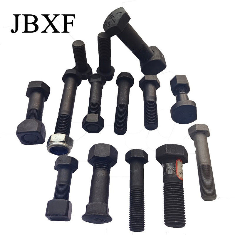 Track Link Screw Pc200 Pc300 Pc400 Grade 12.9 Bucket Tooth Bolt And Nut For Excavator
