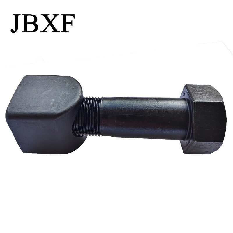 12.9 Grade Steel Hex Track Bolt And Nut M19*63 M19*65 M19*69 M19*77 M19*98 For Excavator And Bulldozer
