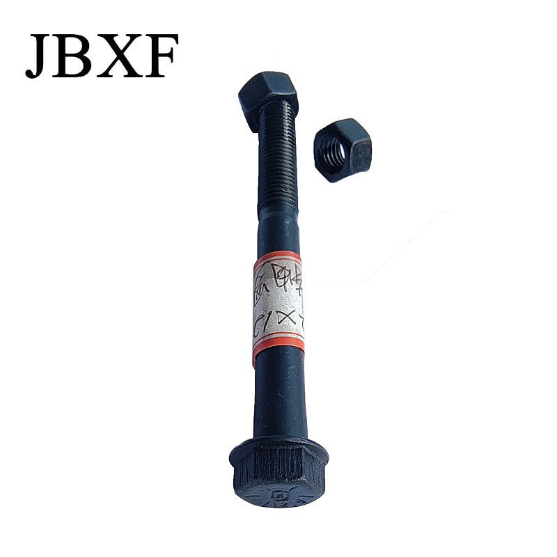 M24*240 Steel Bucket Pin Bolts And Nuts Used For Excavator Metric Thread Type