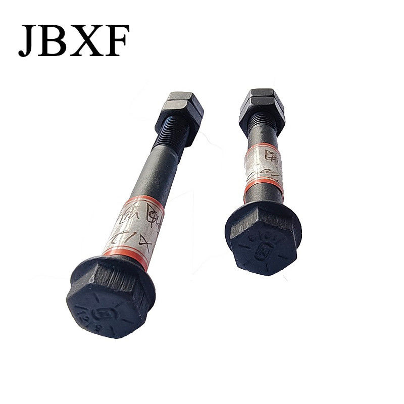 Grade 12.9 Bolts And Nuts For Excavator Bulldozer Bucket Pin Bolt M14X140 With Double Nuts