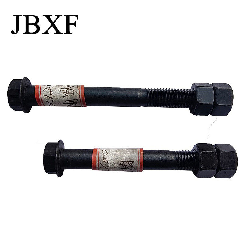 Grade 12.9 Bolts And Nuts For Excavator Bulldozer Bucket Pin Bolt M14X140 With Double Nuts