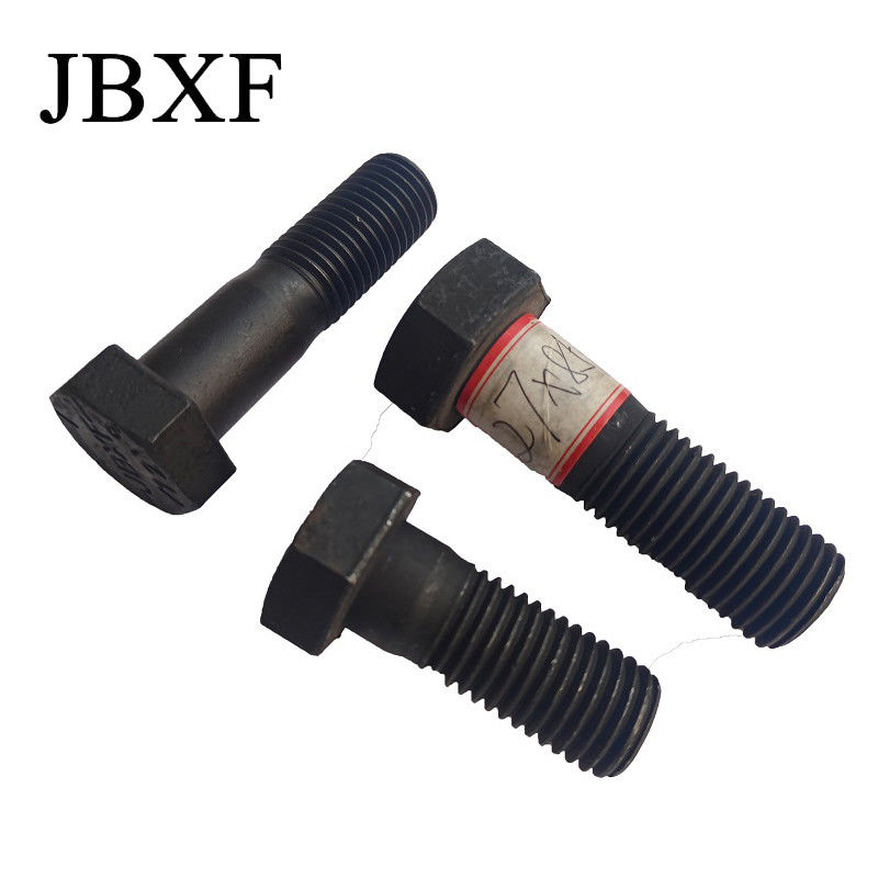 Black Din933 M6/M10/M12/M13 Fasteners 18X80mm 8.8 Hex Head Bolts With 50mm Length Nuts And Tuerca Y Perno