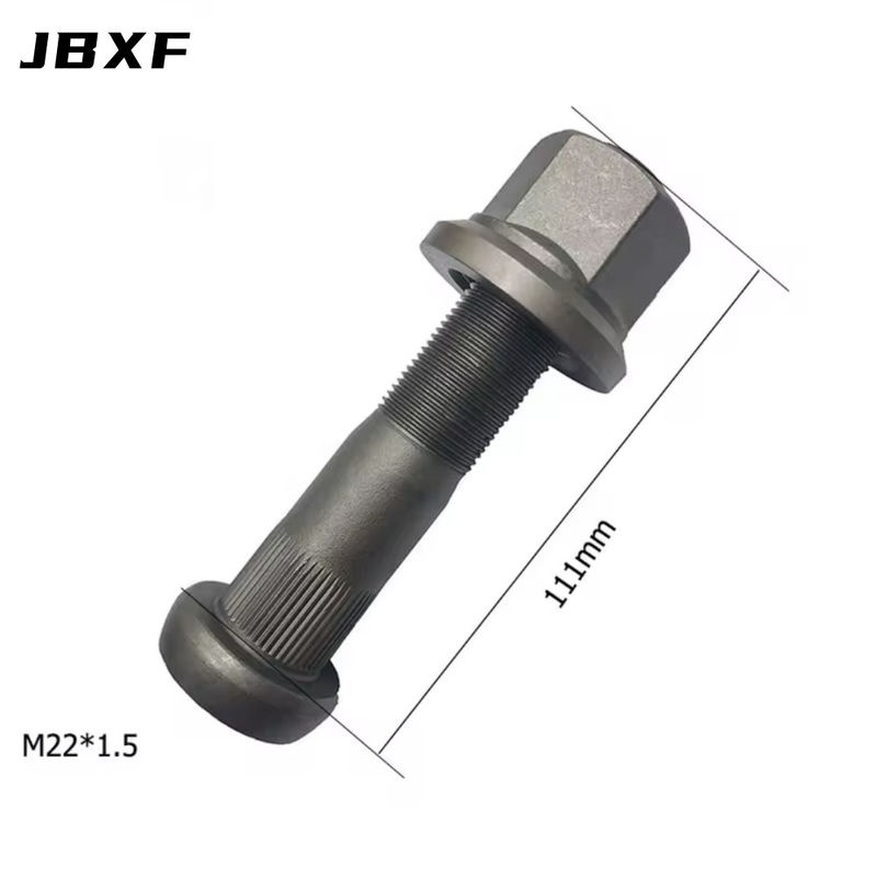 M22 Truck Wheel Bolts And Nuts 1-1%8-9t % 7%8-11t X147 Mm -2 For Fuso / Nissan / Hino Aftermarket