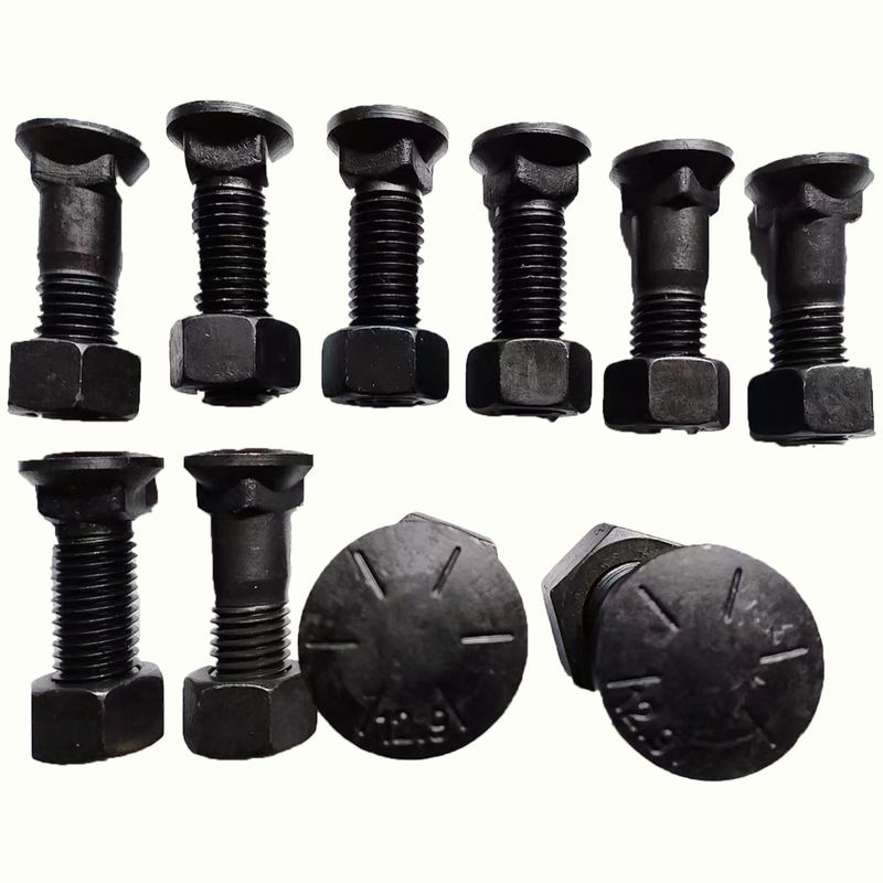 Premium OEM Track Bolts And Nuts Dozer Crawler Loader Chains High Strength Shear Resistant ISO/DIN Standard Compliant